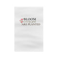 Bloom Where You Are Planted Microfiber Tea Towel — Floral Kitchen Decor