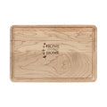 Engraved 'Home Sweet Home' Wooden Cutting Board – Decorative Serving & Cheese Board