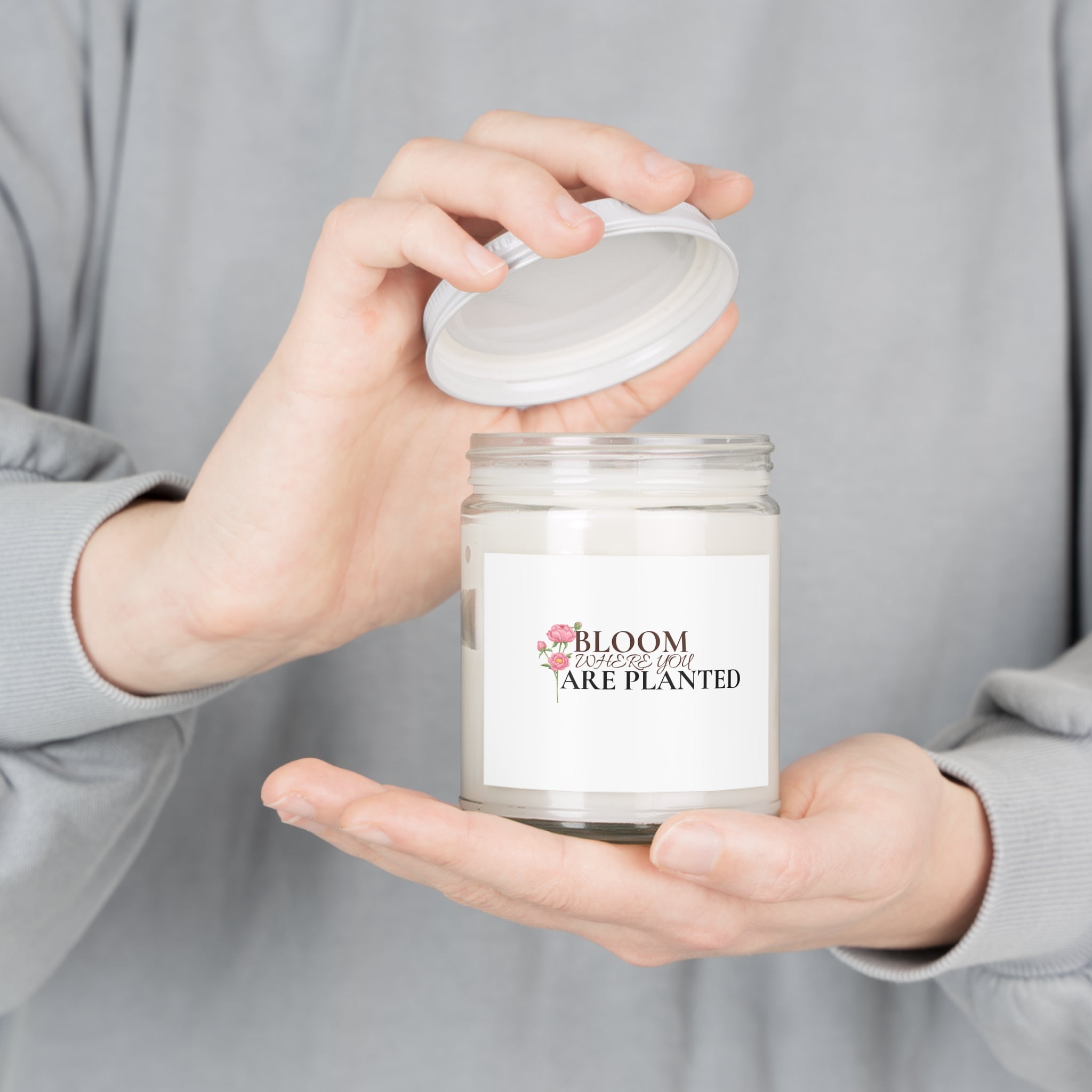 Bloom Where You Are Planted - 9oz Scented Soy Candle