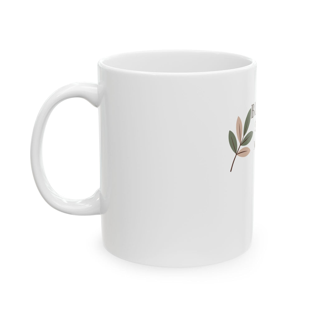 Blessed Beyond Measure Ceramic Mug — Inspirational Christian Coffee Cup (11oz & 15oz)