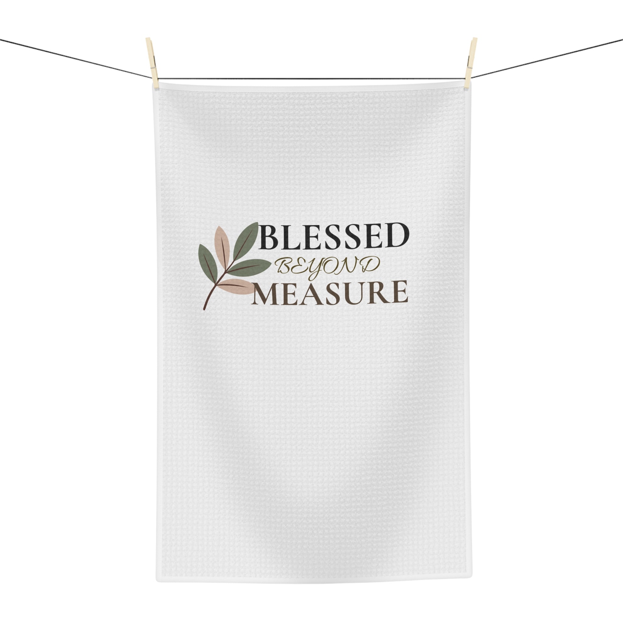 Blessed Beyond Measure Microfiber Tea Towel